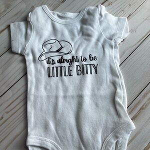 Little bitty onsie